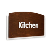 Kitchen Sign: Wood & Acrylic — "Scandza" Design